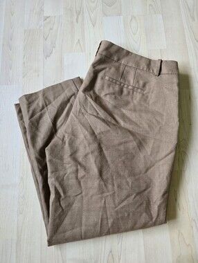 J.Crew City Fit The Skimmer Wool Blend Pants Size 14
